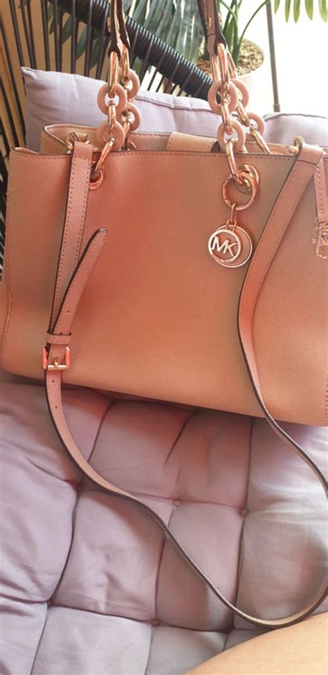 sac michael kors rose poudré